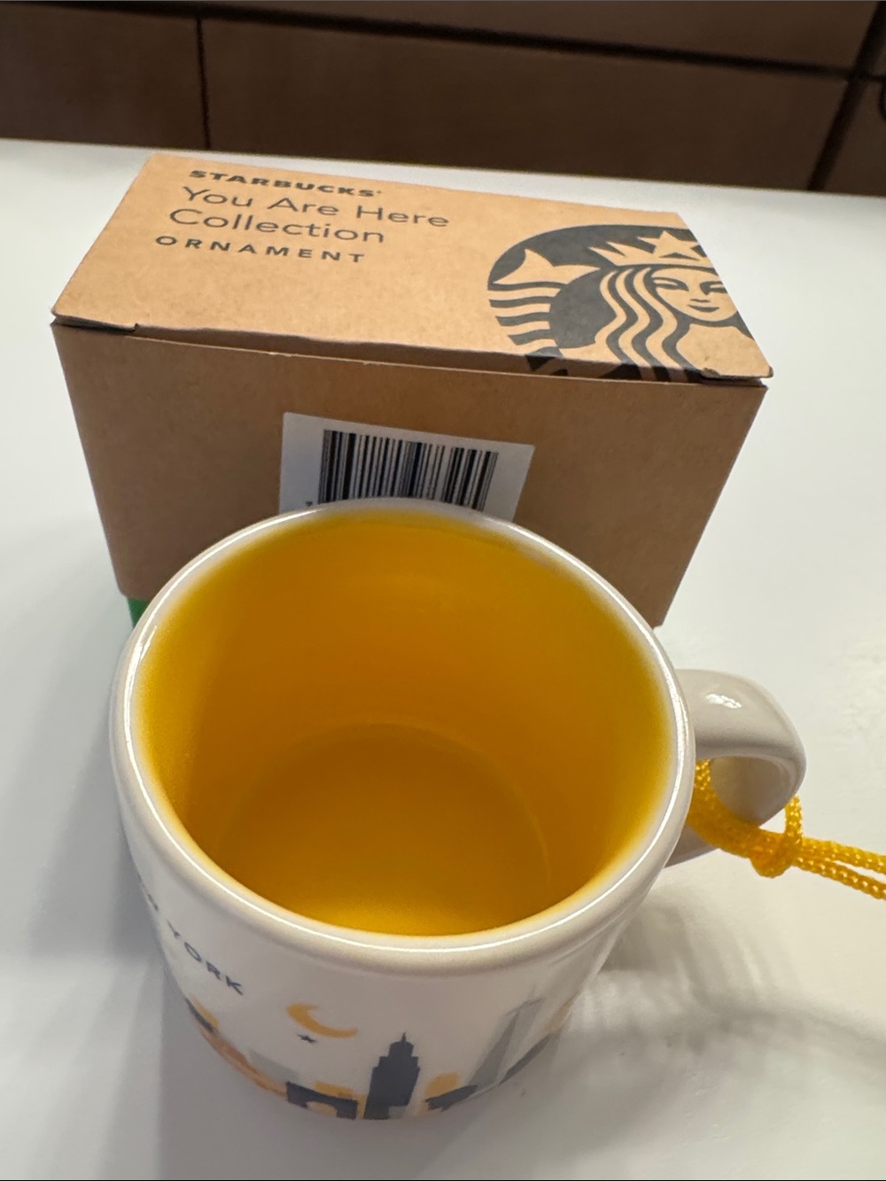 Starbucks New York You Are Here Series Mini 2 oz Espresso Mug BNIB - Picture 5 of 7
